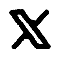 X (Twitter) icon